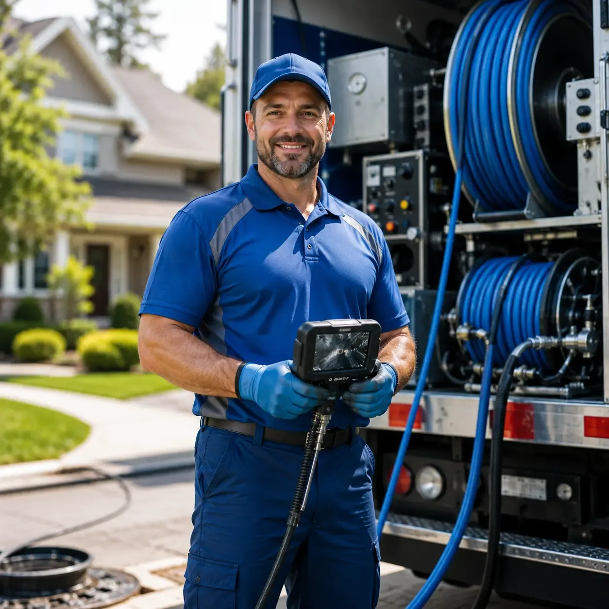 Local outdoor drain cleaning specialists in Sugar Grove, OH
